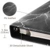 susiyo Photo Albums Self Adhesive DIY Scrapbook Album Lightning Electric Storm Hardcover PU Leather Photo Book 40 Pages Scrap Book Album Memory Book for Family Wedding Travel School view 4