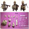 Bhowsa 1/10 WWII German Soldier Resin Bust Model Kit Unpainted and Unassembled //i7f5w58 view 2