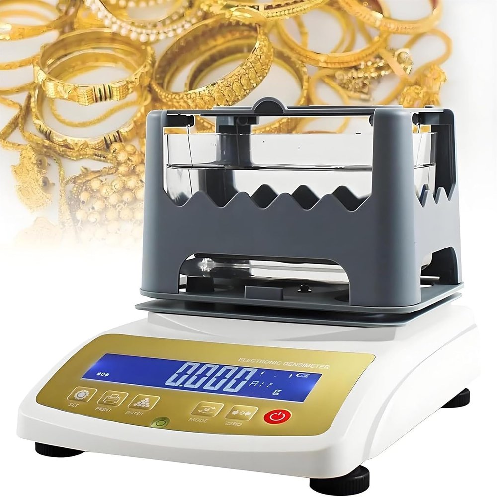 TDSYOCG Gold Purity Content Detector and K Value Tester, Gold and Silver Density Meter | Precious Metals Testing Machine for Accurate Purity and Density Analysis for Gold, Silver, Platinum
