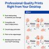 Avery Printable Square Rounded Corners Business Cards, Sure Feed Technology, 2.5" x 2.5", Textured Matte White, Print-To-The-Edge Capability, Laser & Inkjet Compatible, 90 Total view 2