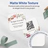 Avery Printable Square Rounded Corners Business Cards, Sure Feed Technology, 2.5" x 2.5", Textured Matte White, Print-To-The-Edge Capability, Laser & Inkjet Compatible, 90 Total view 3