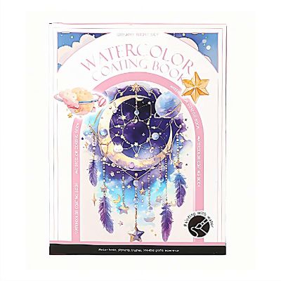 Breathly Creative Stress Relief Kit, 2026 New Paint Art Watercolor Books Painting Kit, DIY 3-Fold Watercolor Pad, Water-Color Painting Book for Adults, Beginners and Enthusiasts (A One Size)