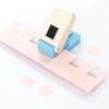 Stamp Paper Punch, Portable Lever Action Craft Punch for Paper Crafting Scrapbooking DIY Crafts (A) view 2