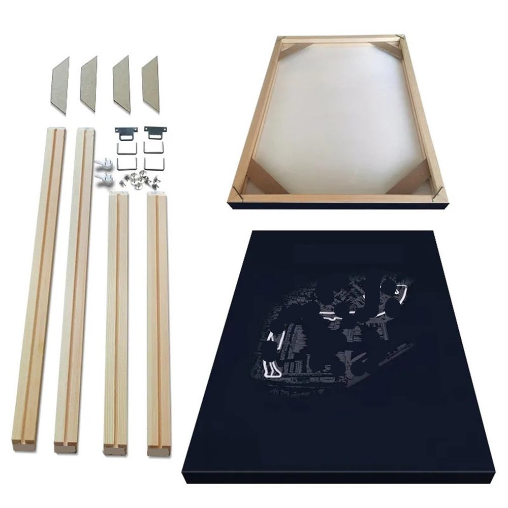 Canvas Frame Kit DIY Solid Wood Frame for Diamond Painting Canvas(Width 46inch,Height 12inch)