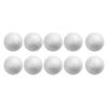 10 Pcs White Foam Balls, Polystyrene Balls, Craft Foam Balls for Art Crafts, DIY, Household, School Projects and Party Decorations (3.54 inch) view 1