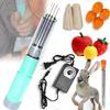 YNBXM Electric Felt Needle Punching Tool, DIY Handheld Wool Felting Tool With7 Needles & 2 Finger Cots, Adjustable Speed, Motor Stroke 2cm, Transparent Shell for DIY Wool Painting & Felted Crafts view 1