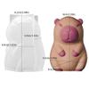 hzzsbu Capybara Silicone Molds, 3D Candle Mold Non-Stick Reusable Silicone Animal Mould for Making Ice Cream Cake Ice Block Soap Craft view 4