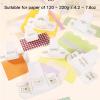 Craft Punches Success Tool, Edges Punch Tool for Paper, Cute Multifunctional Portable Scrapbook Edges Punch with Lace Embossing Design, DIY Decorative Tool for Photo Albums, Diarie (Skirt Edges view 4