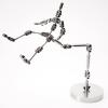 HYZHANHONG 12-20CM Stop Motion Armature Kit- DIY Animated Figure Model Armature Kit for Stop Motion Animation & Clay Maker(with 2 Hand &1*Head),17CM view 3
