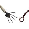HYZHANHONG 12-20CM Stop Motion Armature Kit- DIY Animated Figure Model Armature Kit for Stop Motion Animation & Clay Maker(with 2 Hand &1*Head),17CM view 4