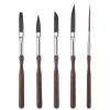 5 Pcs Pinstriping Brush Professional Travel Art Paintbrushes High Performance Striping Brushes Detail Script Liner Paint Brush Scroll Sword Dagger Brushes for Oil Painting Miniature Art Craft Projects view 1