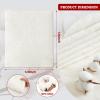 RRKTP Cotton Batting for Quilting200 g/m Lightweight Quilt Batting California King SizeNatural All Season Comfort Cotton Stuffing, Sewing Handmade & DIY Crafts 120"120" view 2