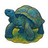 (3 Pack) Galpagos Giant Tortoise Post-Impressionist Gogh Style Sticker (3" x 2.75") view 1