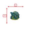 (3 Pack) Galpagos Giant Tortoise Post-Impressionist Gogh Style Sticker (3" x 2.75") view 2