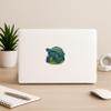 (3 Pack) Galpagos Giant Tortoise Post-Impressionist Gogh Style Sticker (3" x 2.75") view 3