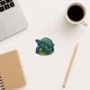 (3 Pack) Galpagos Giant Tortoise Post-Impressionist Gogh Style Sticker (3" x 2.75") view 4