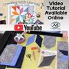 Martelli Large LeMoyne Star Quilt Ruler Template for Trimming Cutting and Sewing - Easy Quilt Pattern Design for Quilters - No Slip Plastic Sewing Templates - Sewing Stencils view 3