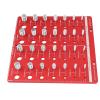 Bolt Nut Identifier Gauge Aluminum Alloy Thread Checker DIY Buffs for Measuring Bolt Thread Accuracy view 2