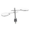HIAKDOFT Clip-On Dual Lens Magnifying Loupe 25Mm 5X Glass Magnifier for Reading and Watch Repair, Magnifying Goggles with Clip for Jewelers and Craftsmen view 1