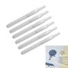 BIBABLYKE 6Pcs Clear Empty Brush Pen Acrylics Empty Marker Pen Empty Paint Pen for Painting on Paper Wood Fabric Canvas view 2