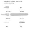 BIBABLYKE 6Pcs Clear Empty Brush Pen Acrylics Empty Marker Pen Empty Paint Pen for Painting on Paper Wood Fabric Canvas view 4