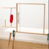 Cross Stitch Stand Tufting Rack Tufted Frame Blanket Weaving Homemade Solid Wood view 2