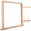 Cross Stitch Frame Large Tufting Frame for Carpet Making, Rug Punch Needle, 60x60/90*90cm(50cm x 50cm) view 1