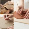 10 Pcs Clay Smoothing Tool, 6 Inch Clay Tools Sculpting for Polymer, Ceramic & Pottery, Carving, Detailing & Smoothing, Professional Sculpture Kit view 4
