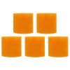 Qiilu Beeswax Block for Candle Making,5PCS Yellow Finely Purified Beeswax for Polishing Leather and Furniture Maintenance view 1