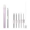 Punch Embroidery Pen for Beginners with Adjustable Needles, Yarn Sewing Cross Stitching Rug Hooking Tool Kit for Home Decor Crafters view 1