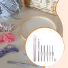 Punch Embroidery Pen for Beginners with Adjustable Needles, Yarn Sewing Cross Stitching Rug Hooking Tool Kit for Home Decor Crafters view 2