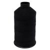 1 Pc Black Bonded Nylon Thread BNT 138 / Tex 135 for Upholstery Leather Shoes - 1500 Yard view 1