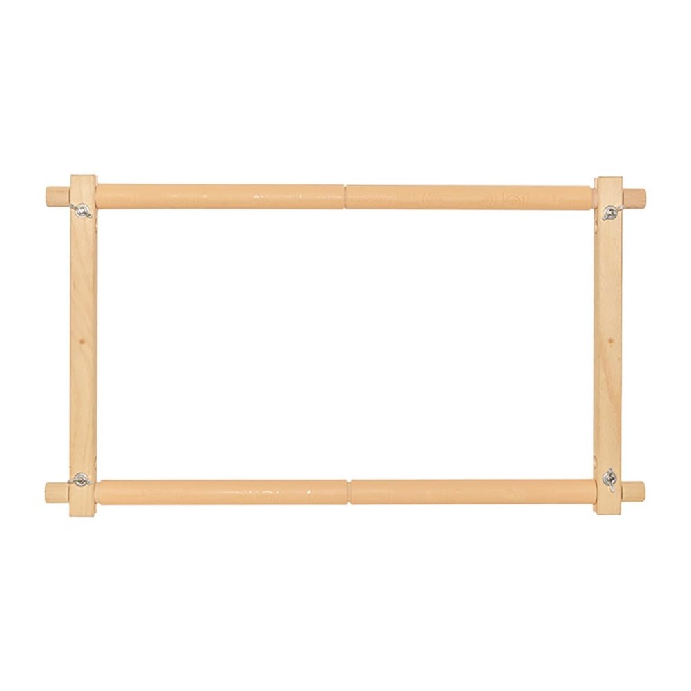 LALAFINA Wooden Cross Stitch Stand Embroidery Frame Craft Holder Desktop Tapestry Frame for Needlework Arts and Sewing