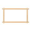 LALAFINA Wooden Cross Stitch Stand Embroidery Frame Craft Holder Desktop Tapestry Frame for Needlework Arts and Sewing view 1