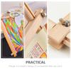 LALAFINA Wooden Cross Stitch Stand Embroidery Frame Craft Holder Desktop Tapestry Frame for Needlework Arts and Sewing view 2