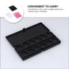 ARTSEWPLY 24-Grid Watercolor Pigment Tray Set for Nail Art and Manicure, 3Pcs Mixing Palettes in White, Dark Gray, and Rose for Watercolor Painting and Craft Supplies view 3