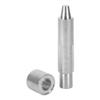 OEBUAFI Eyelet Punch Tool, Carbon Steel Eyelet Setter, Heavy Duty Grommet Punch, Ideal for Leather Craft, Clothing Repair and Handbags (Metal 3) view 3