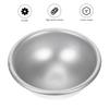 FUOYLOO 10Pcs DIY Aluminum Alloy Semicircular Bath Bomb Molds 5.8X2.8Cm Salt Ball Crafting Mold for Home Bath Bomb Making and Soap Crafting view 3