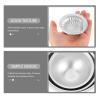 ADOCARN 12Pcs DIY Bath Salt Ball Mold Set Aluminum Alloy Hemisphere Soap Bath Bomb Mold for Handmade Crafting and Personal Use view 4