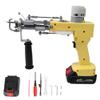 Cordless Tufting Gun Kit with Digital Display, 10-Speed Adjustable, Cut & Loop Pile Rug Gun, Includes 2X 2A Batteries - Perfect for DIY Carpet Projects view 1