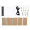 A5 Hand Drawing LED Board Set, Ultra Thin Portable 9in Light Box, Adjustable Brightness Eye Protection LED Tracing Board with Non - Slip Backing, Perfect for Animation Industry, Ca view 1