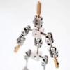 DIY Stop Motion Animation Armature Kit - 12cm-20cm Stainless Steel Skeleton for Character Design & Clay Animation, Perfect for Adults & Creators, 19cm Size view 2