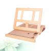 YHdtUO Tabletop Easel Easels 1Pc Desktop Easel with Drawer Wooden Easel Foldable Painting Stand Portable Display Holder Display Rack for view 4