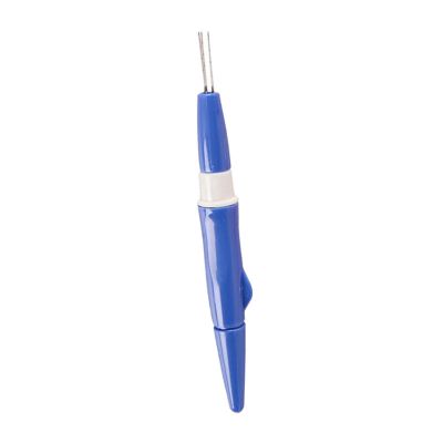 Felting Needle Tool with 3 Needle Wool Accessories, Comfortable Grip, Portable & Sturdy Felting Supplies for Wool Crafts Making- Blue
