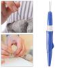 Felting Needle Tool with 3 Needle Wool Accessories, Comfortable Grip, Portable & Sturdy Felting Supplies for Wool Crafts Making- Blue view 2