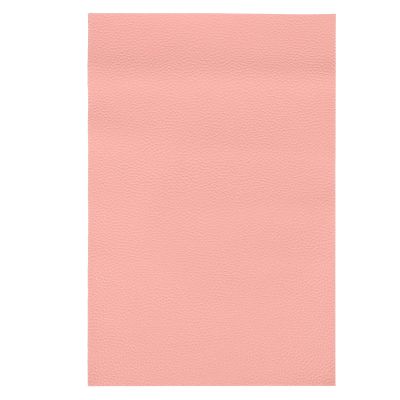 MECCANIXITY 1 PCS Full Grain Leather Sheet 11.8 x 7.9 Inch Natural Cow Leather 1.5-1.8mm Fabric Pieces for DIY Craft Furniture Office Belts Notebook Covers, Pink