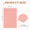 MECCANIXITY 1 PCS Full Grain Leather Sheet 11.8 x 7.9 Inch Natural Cow Leather 1.5-1.8mm Fabric Pieces for DIY Craft Furniture Office Belts Notebook Covers, Pink view 2