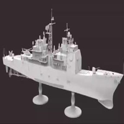 MRY-SFW FLYHAWK FH5001 Ordinary Edition 1/350 Scale USS Cowpens CG-63 1998 Model Kit
