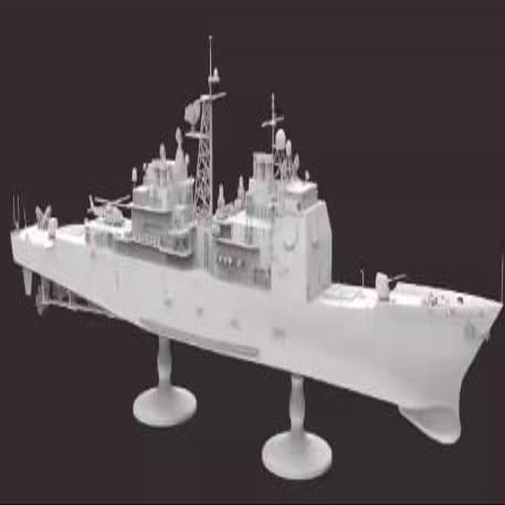 MRY-SFW FLYHAWK FH5001 Ordinary Edition 1/350 Scale USS Cowpens CG-63 1998 Model Kit