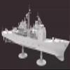 MRY-SFW FLYHAWK FH5001 Ordinary Edition 1/350 Scale USS Cowpens CG-63 1998 Model Kit view 1